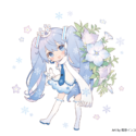 【完売御礼！】「雪ミク×花鉢&ペチュニア」コラボアイテムが発売決定！